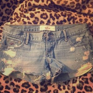 Hollister low rise shorts